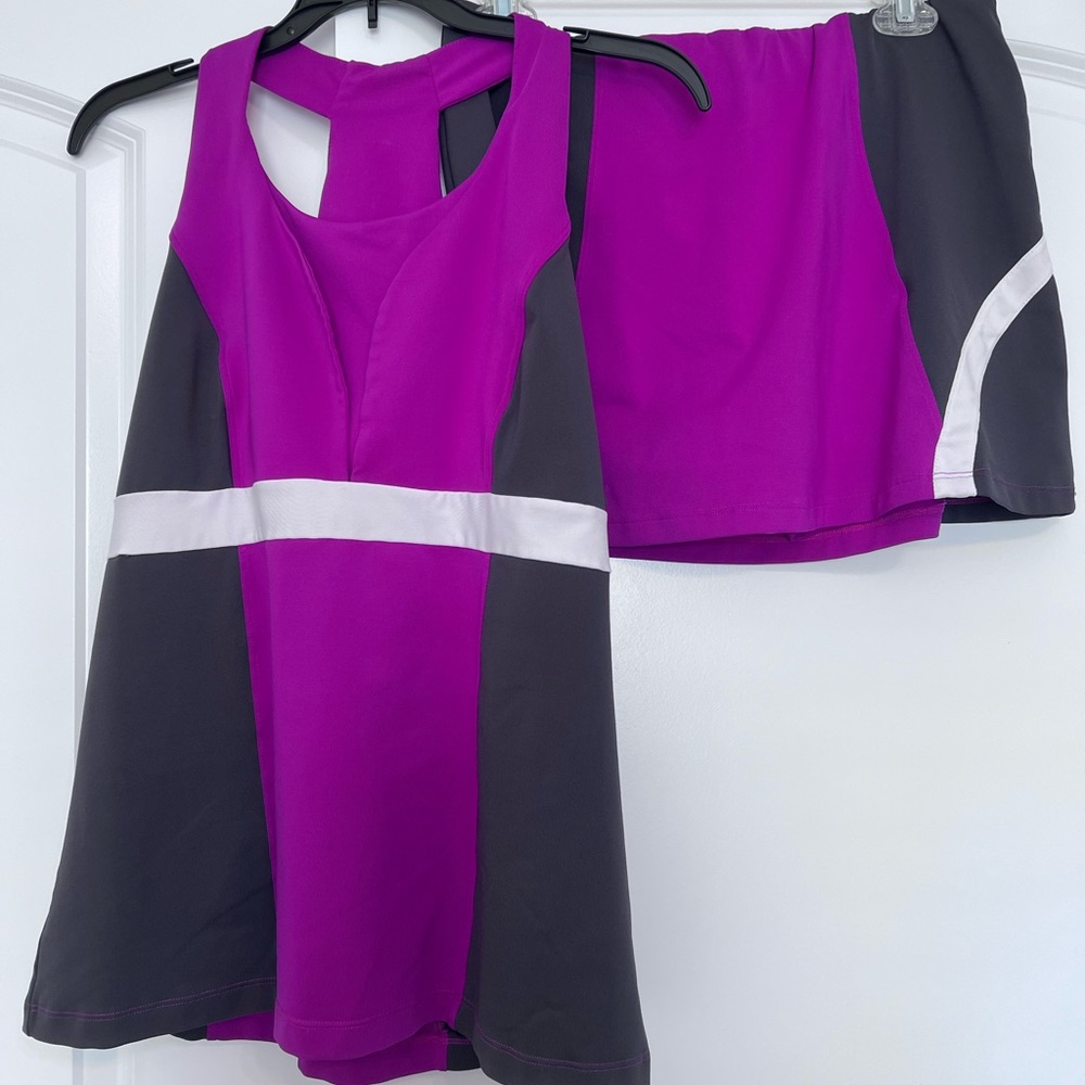 Matching Tennis Top and Skirt